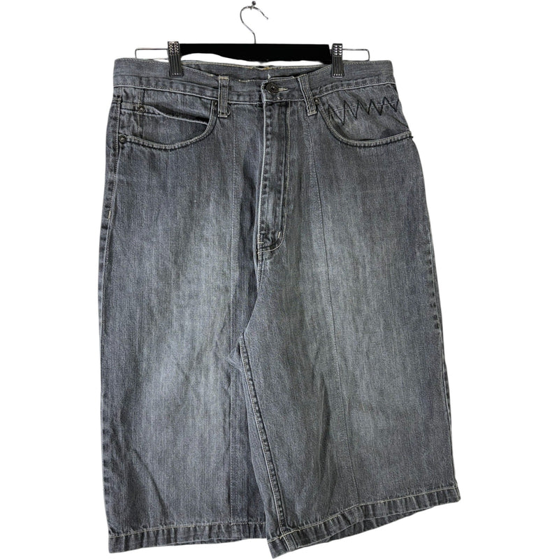 Vintage Bermuda Utility Denim Shorts 34x13