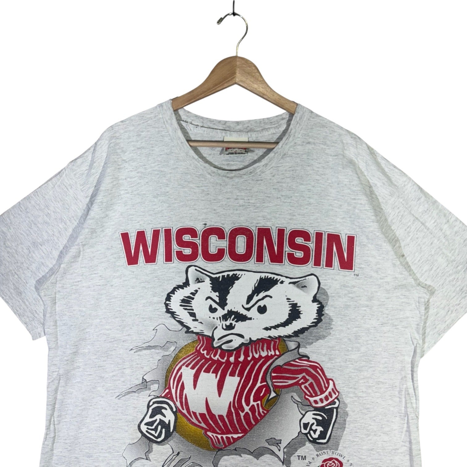 Vintage Wisconsin Badgers Break Through Tee