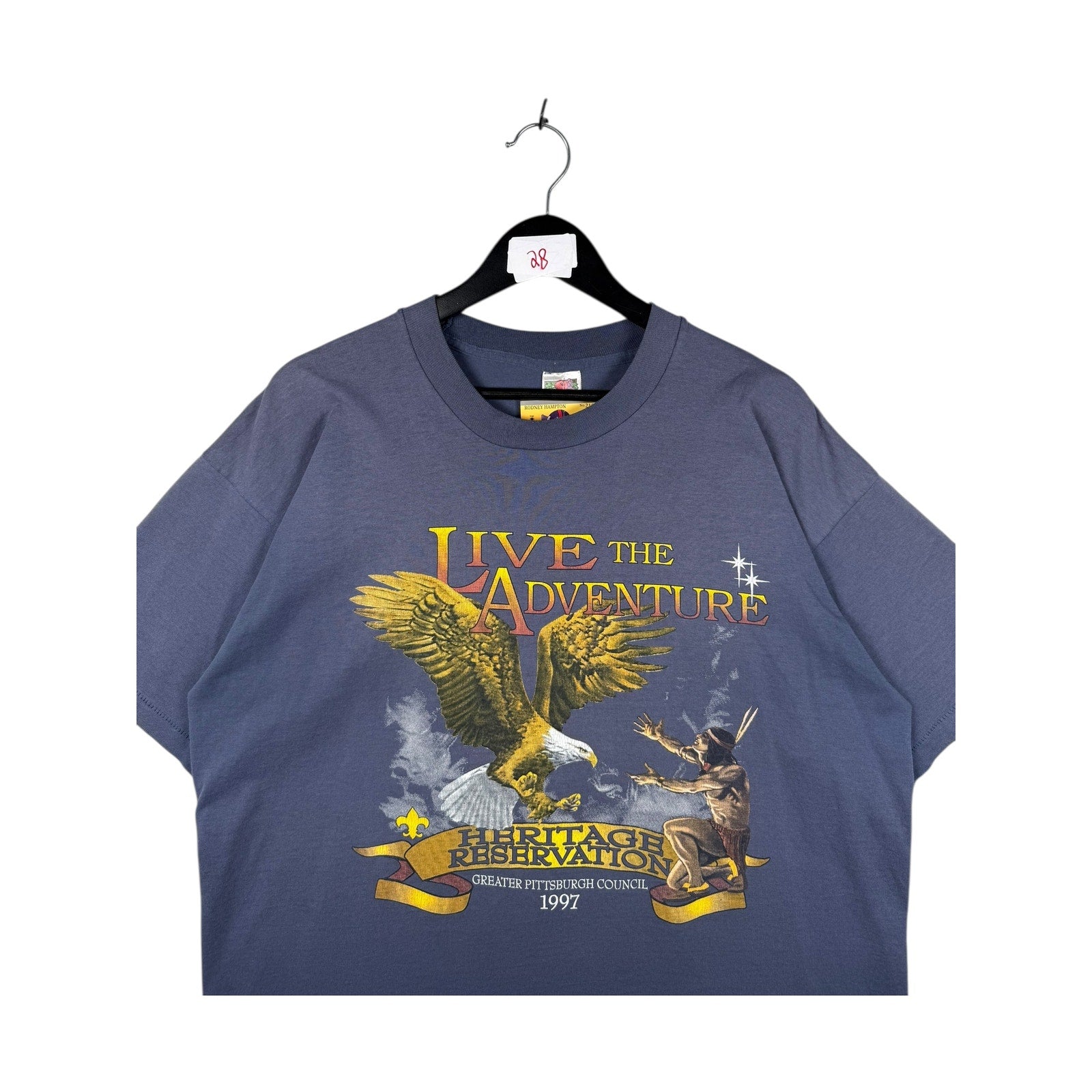 Vintage Live the Adventure Heritage Reservation T-Shirt