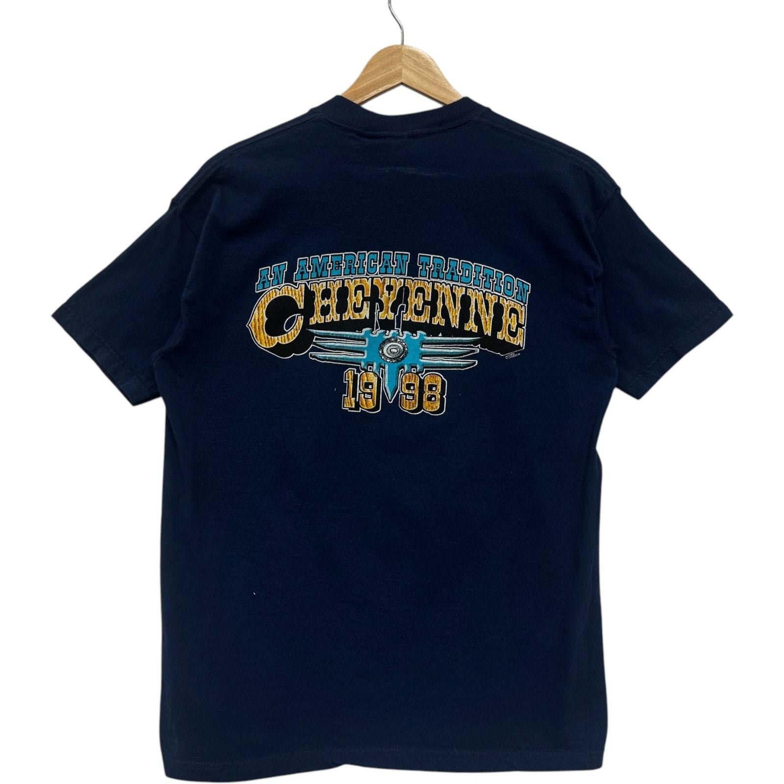 Vintage Cheyenne Wyoming An American Tradition Tee 1998