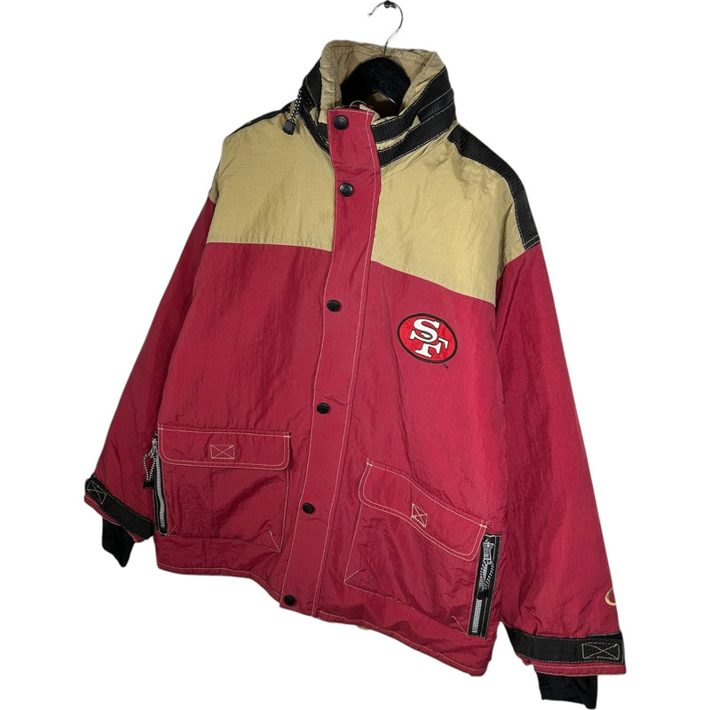 Vintage San Francisco 49ers Champion Puffer Jacket