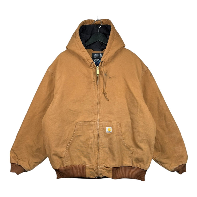 Vintage Carhartt Active Loose Full Zip Hoodie