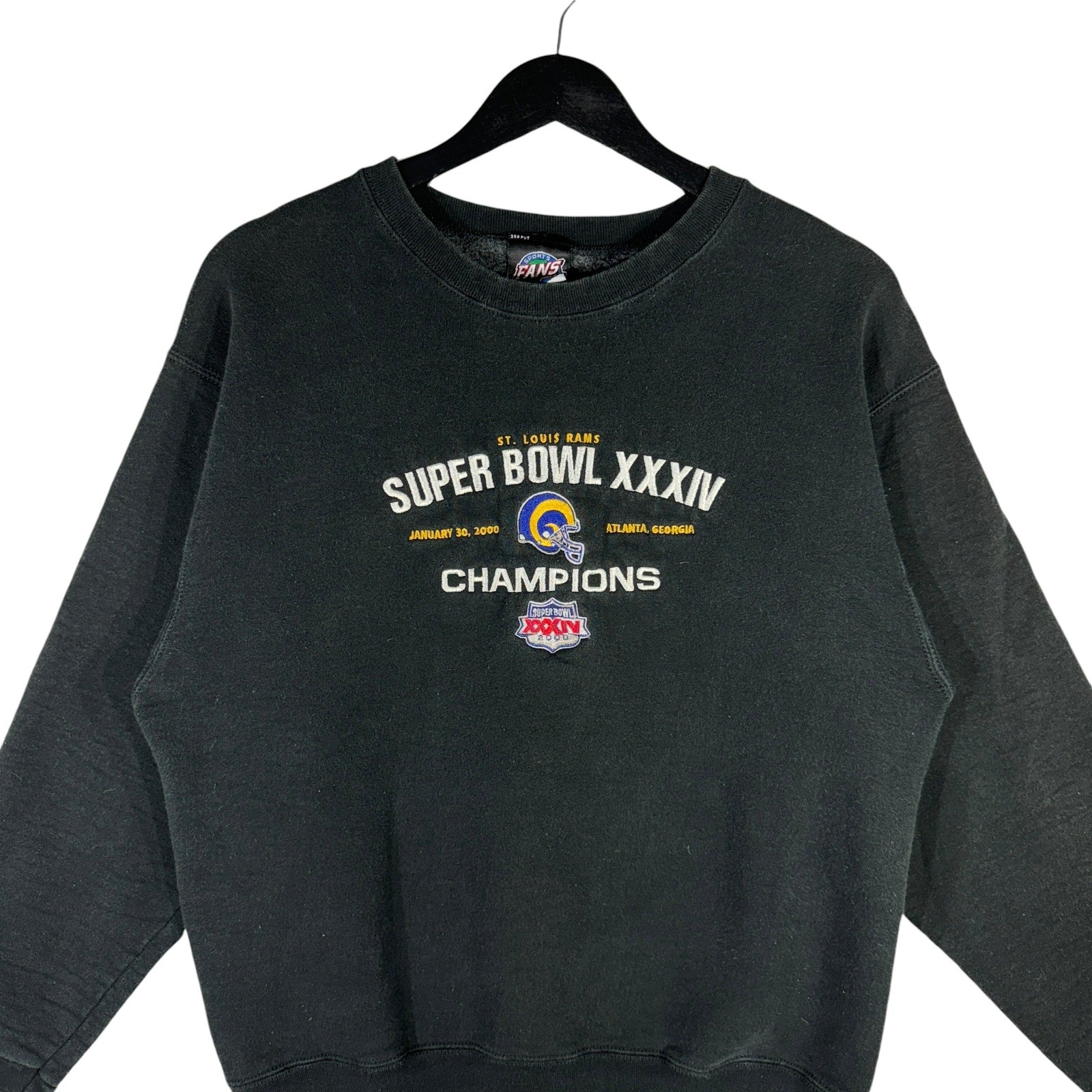 Vintage NFL Super Bowl Champion St Louis Rams Crewneck