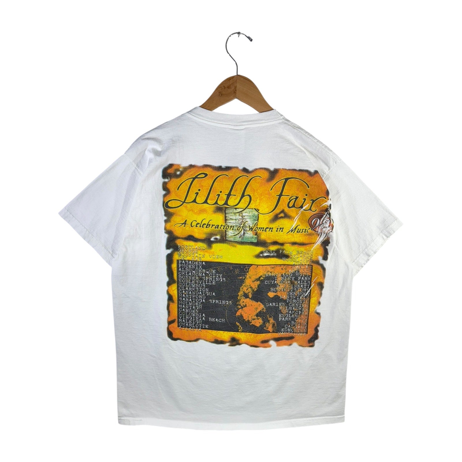 Vintage Lilith Fair Concert Tour 90s T-Shirt