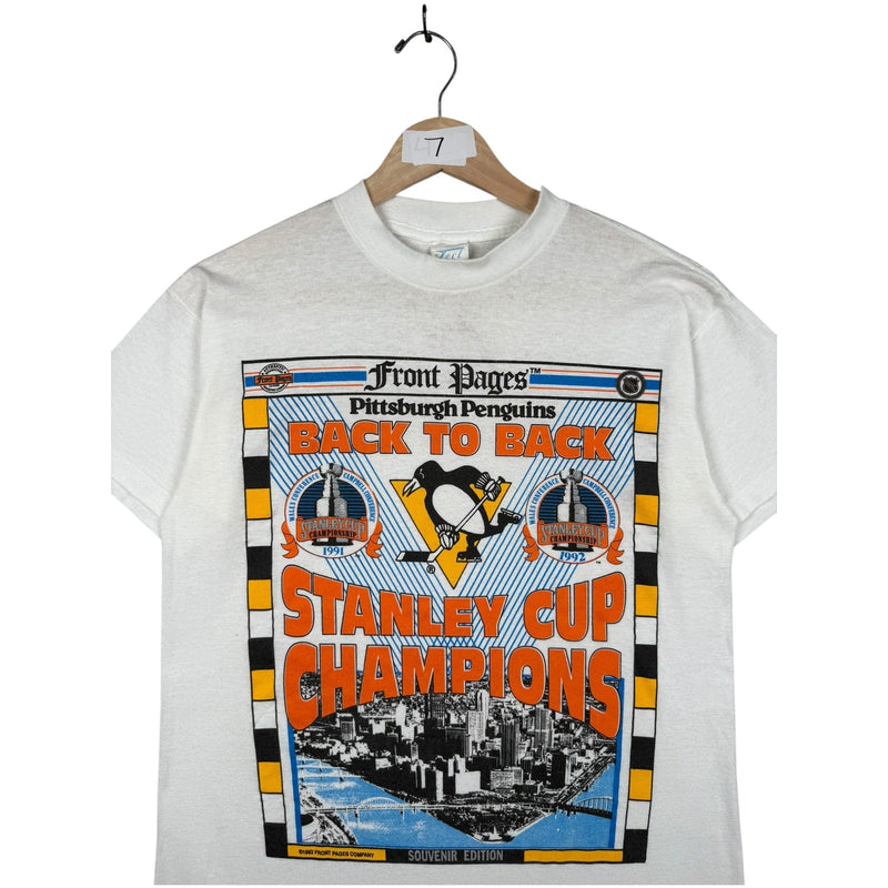 Vintage Pittsburgh Penguins NHL Stanley Cup T-Shirt