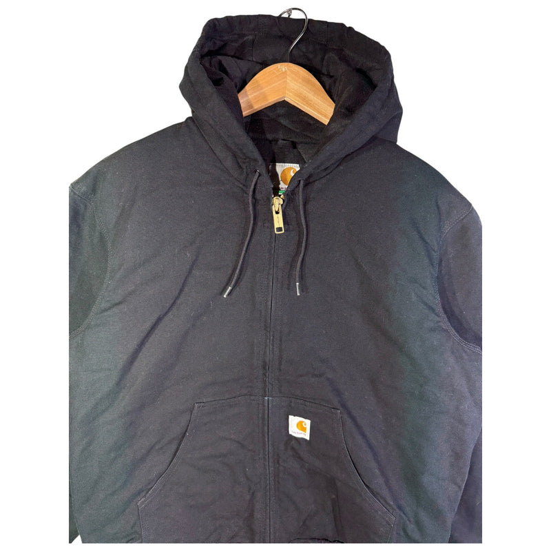 Vintage Carhartt Thermal-Lined Full Zip Hoodie