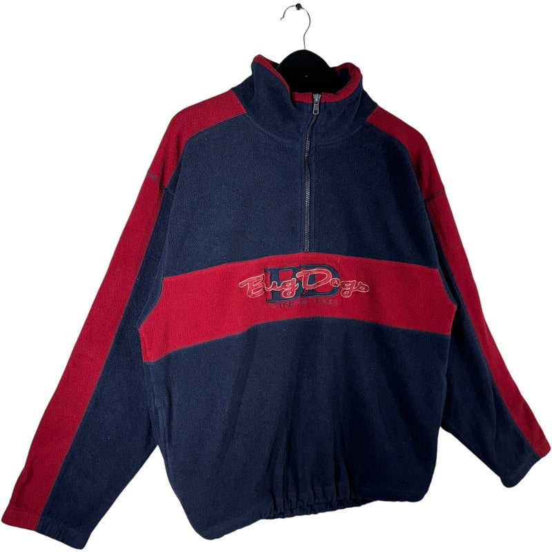 Vintage Big Dogs 1/4 Zip Fleece