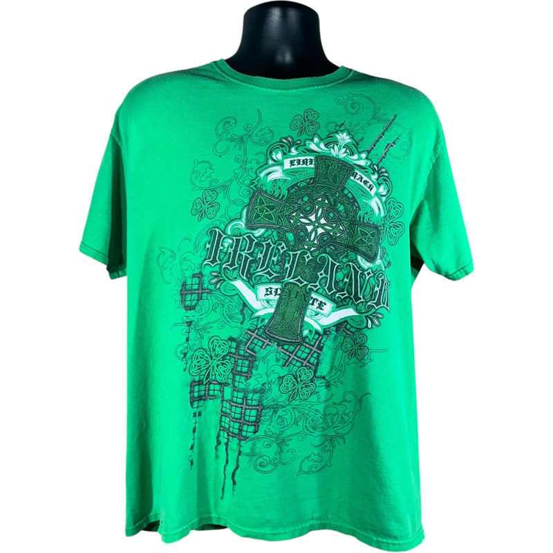 Vintage Ireland Celtic Cross Graphic Tee