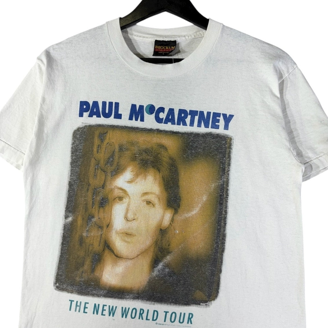 Vintage Paul McCartney The New World Tour T-Shirt