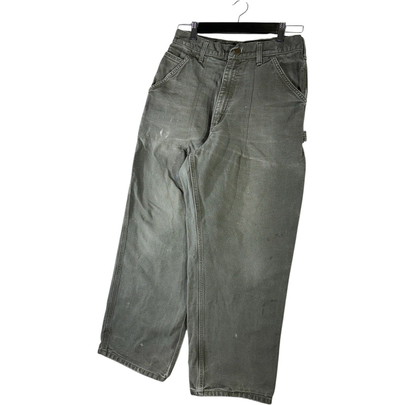 Vintage Carhartt Straight Leg Carpenter Pants 30x29