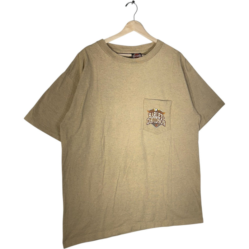Vintage Harley Davidson Pocket Tee Men's