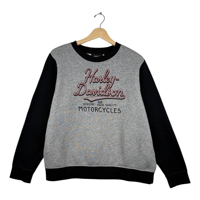 Vintage Harley Davidson Colorblock Crewneck