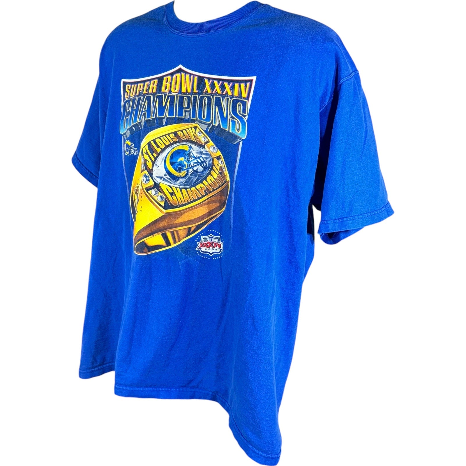 Vintage St. Louis Rams Super Bowl Champions Tee 2000