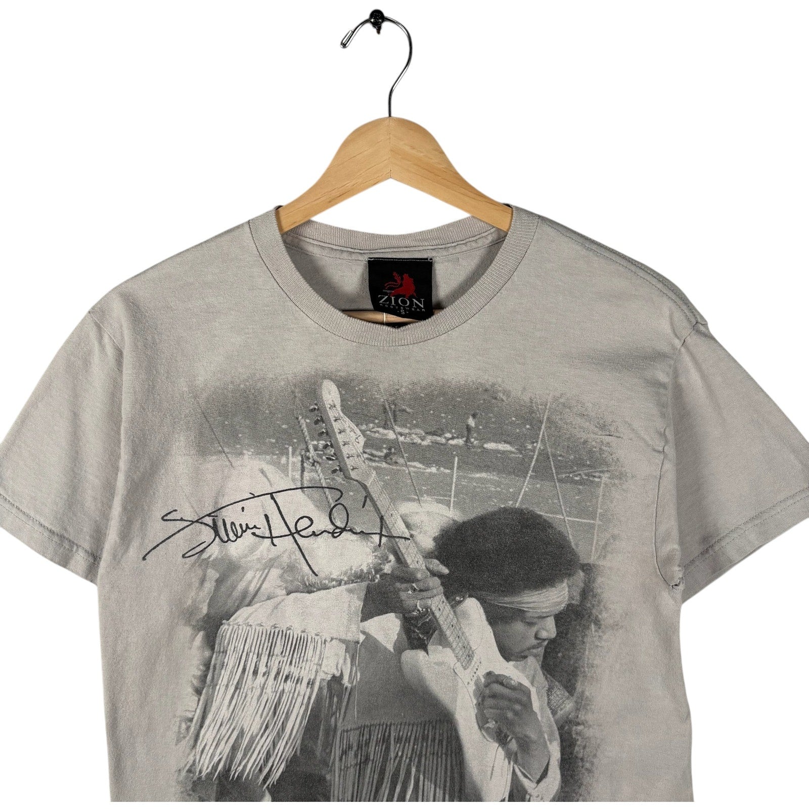 Vintage Zion Jimi Hendrix Y2K Band Tee