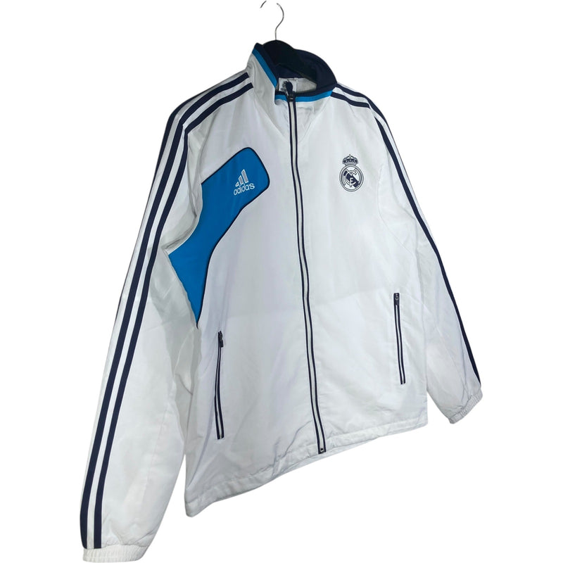 Vintage Adidas Real Madrid CF Chest Logo Track Jacket