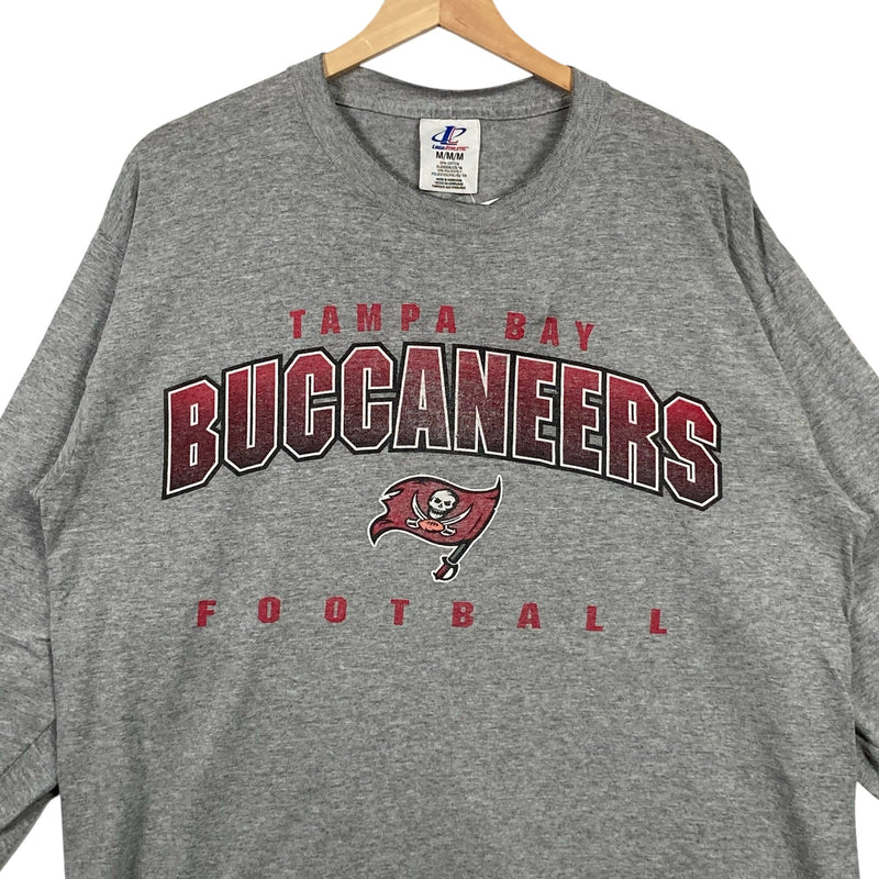 Vintage Tampa Bay Buccaneers Arch Spellout NFL Long Sleeve