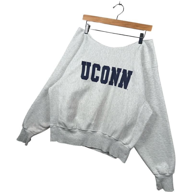 Vintage University of Connecticut UCONN Huskies Women's Crewneck