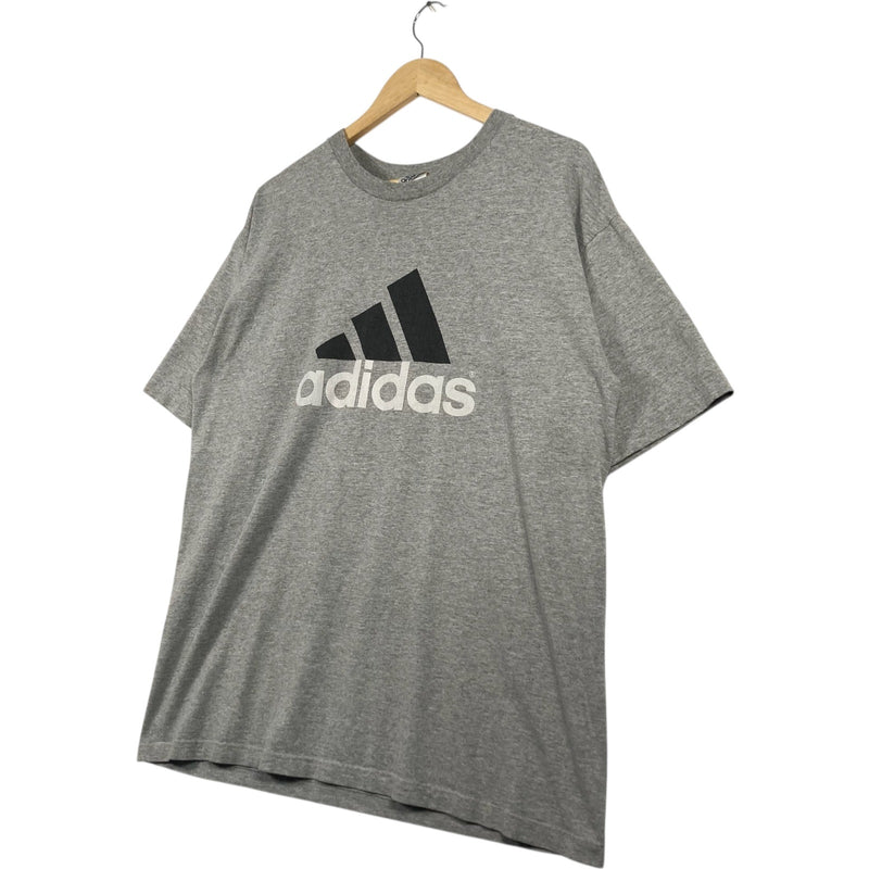 Vintage Adidas Big Front Logo Spellout Tee