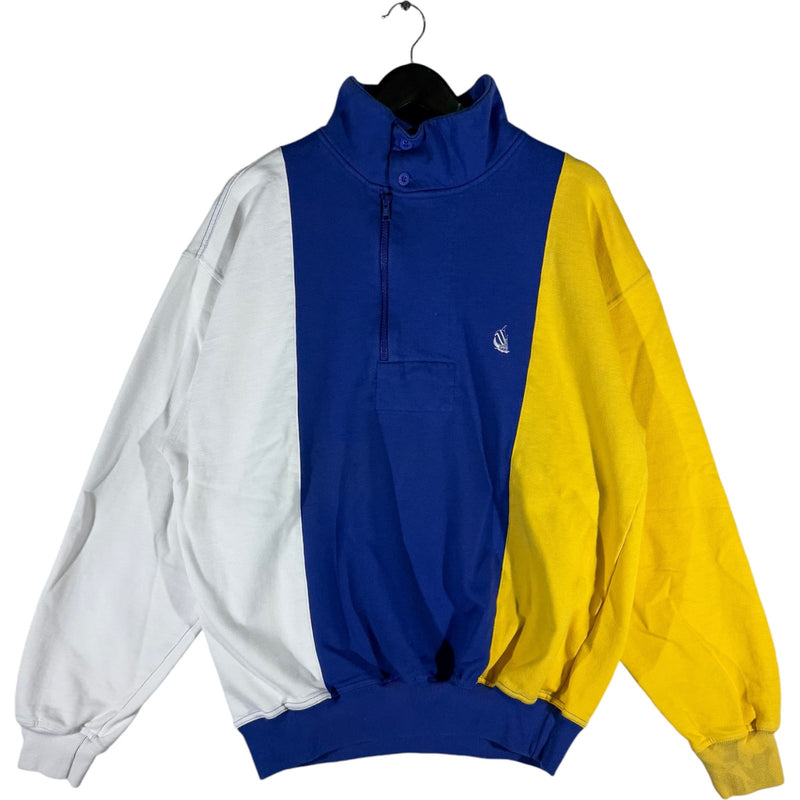 Vintage Nautica Colorblock Crewneck