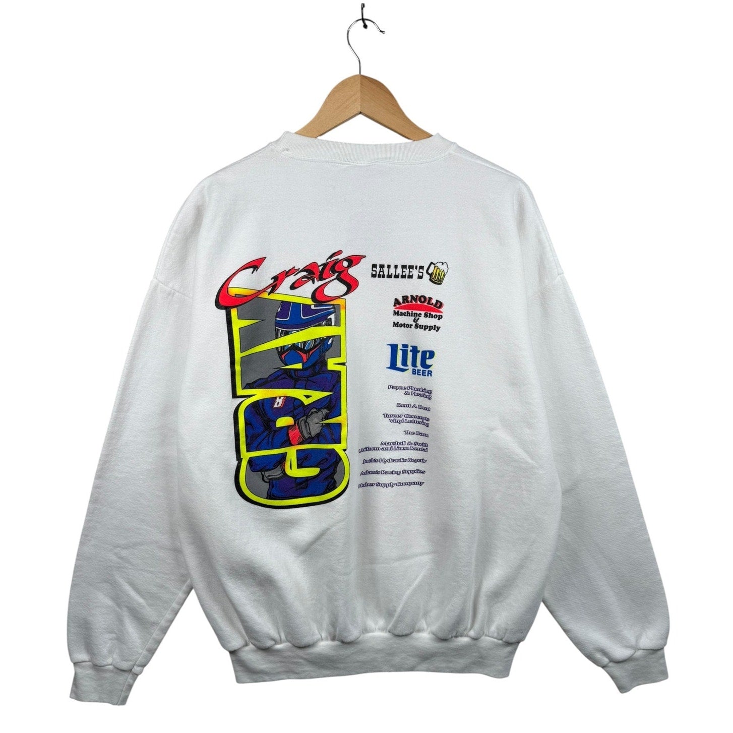 Vintage Craig Gray Racing Mason City Crewneck