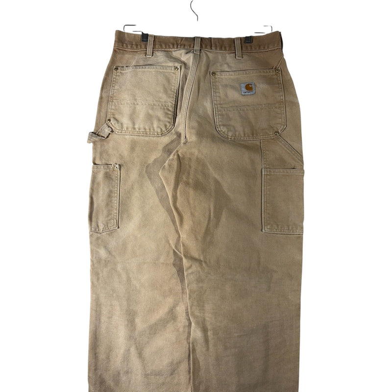 Vintage Carhartt Loose Fit Double Knee Pants 34x32