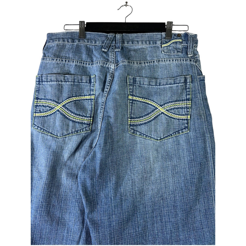 Vintage Bermuda Utility Denim Shorts 40