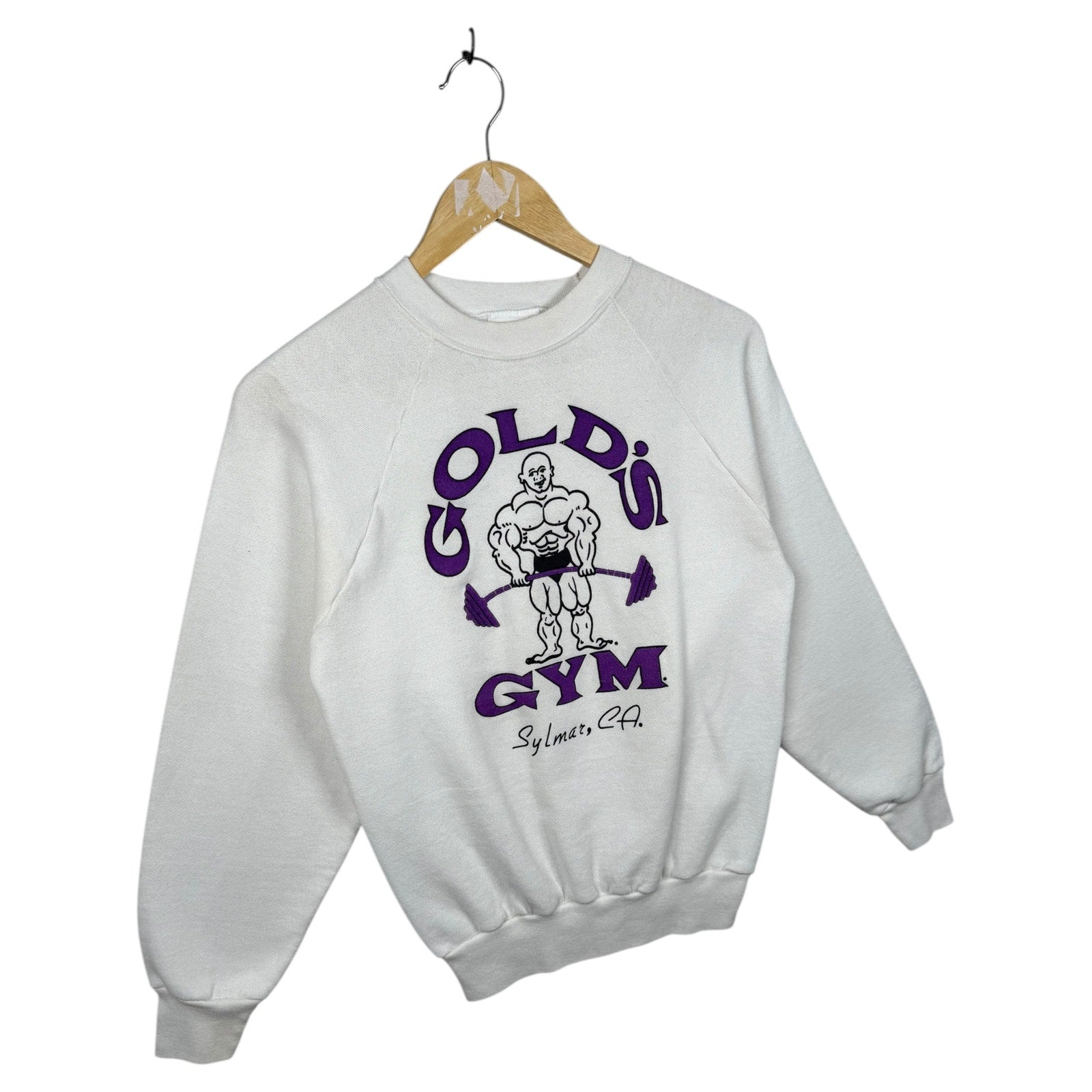 Vintage Gold’s Gym Sylmar CA Bodybuilder Crewneck