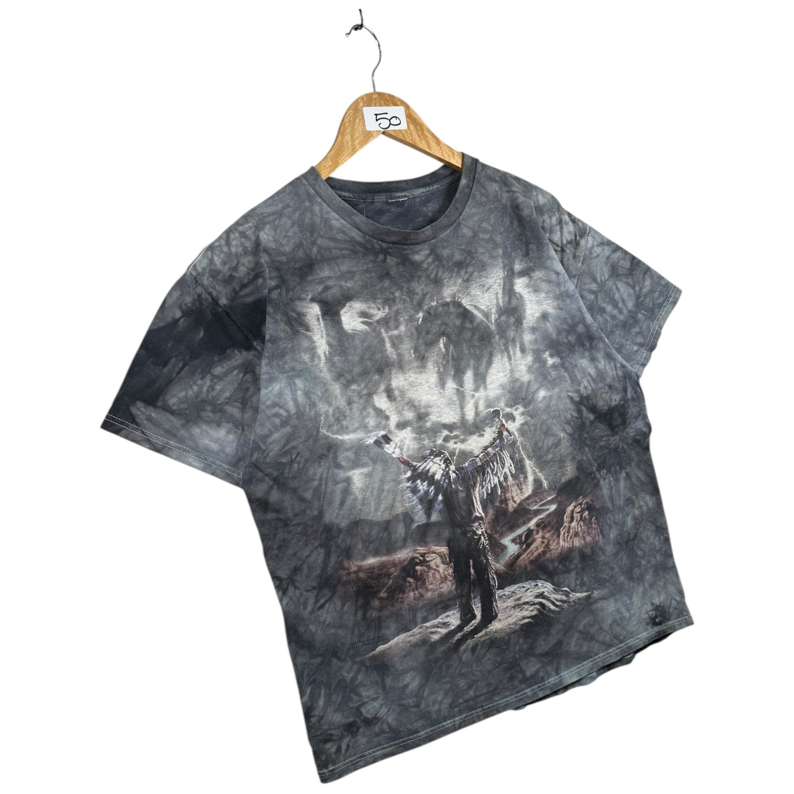 Vintage The Mountain Vibes Tie Dye T-Shirt