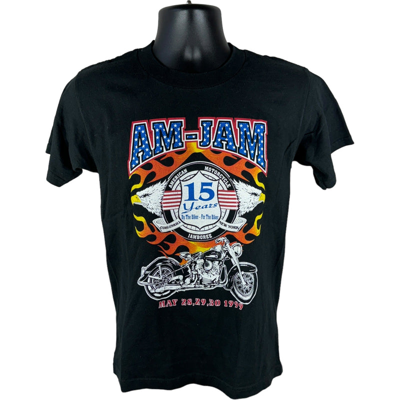 Vintage Youth "AM-JAM" Motorcycle Ralley Tee 90s