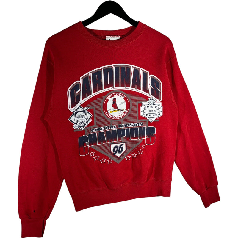 Vintage St. Louis Cardinals Division Champs Crewneck 1996