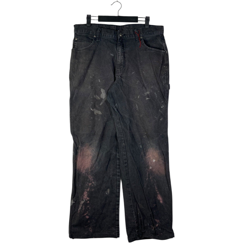 Vintage Dickies Paint Splatter Faded Carpenter Denim Jeans 32x32