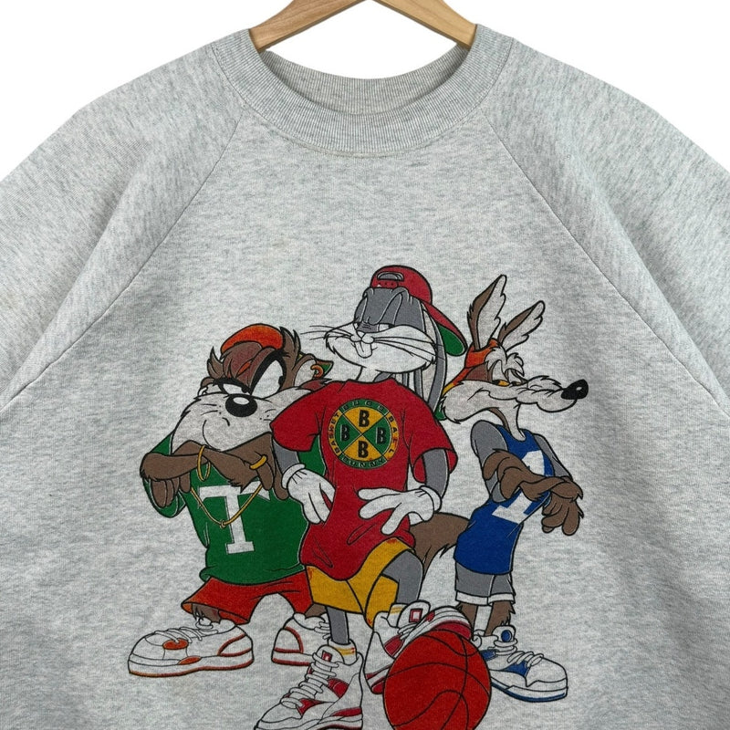 Vintage Looney Tunes Basketball Short Sleeve Crewneck