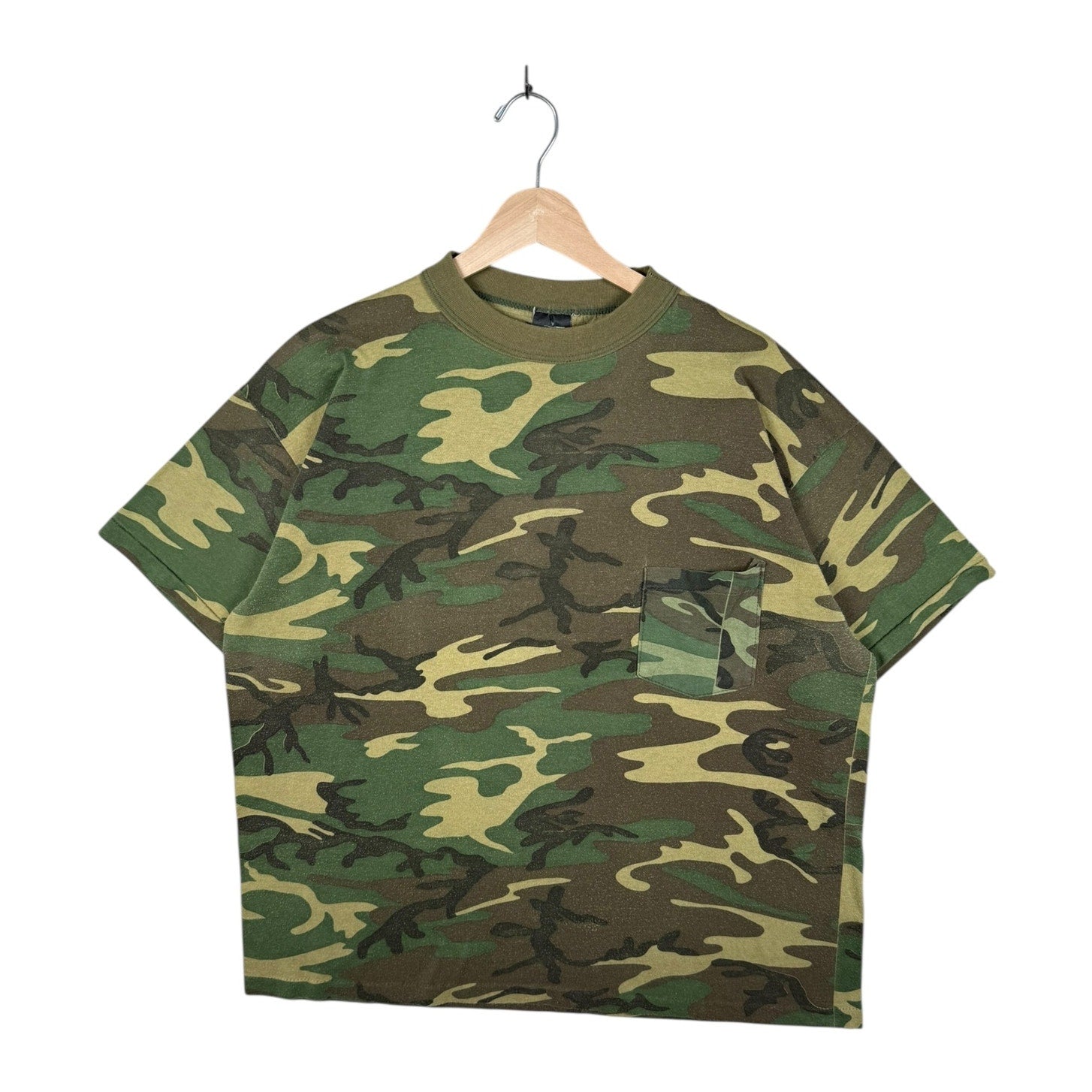Vintage Camo Army Military T-Shirt
