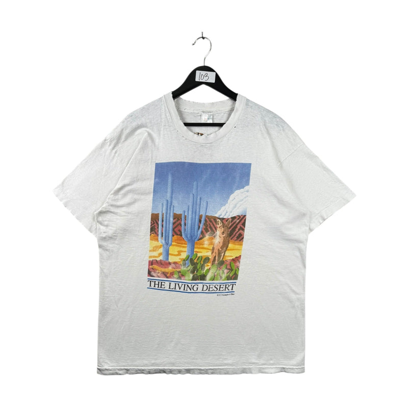 Vintage The Living Desert Nature Graphic T-Shirt