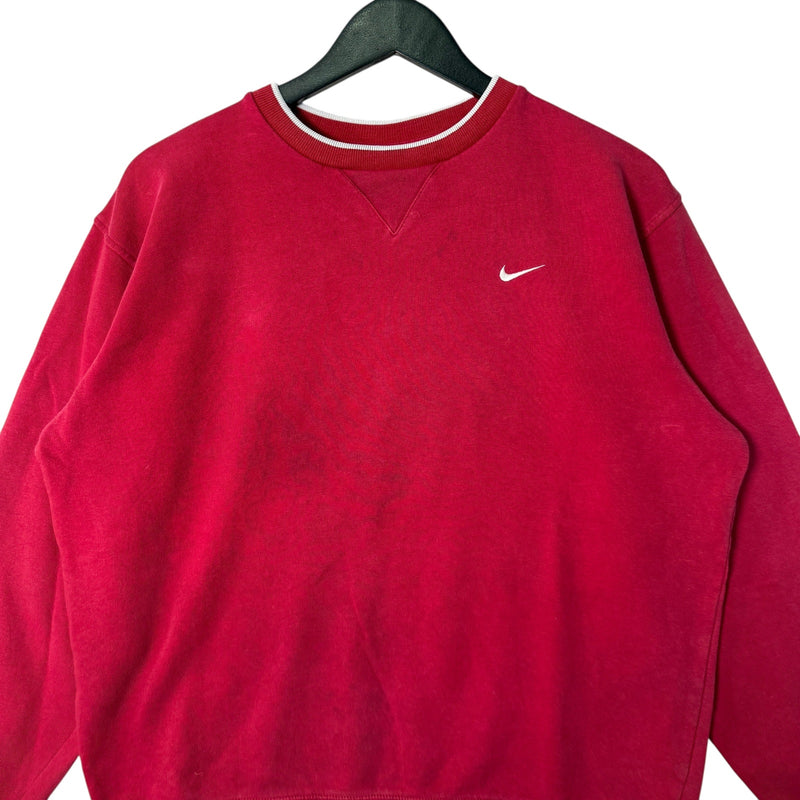 Vintage Nike Embroidered Swoosh Crewneck