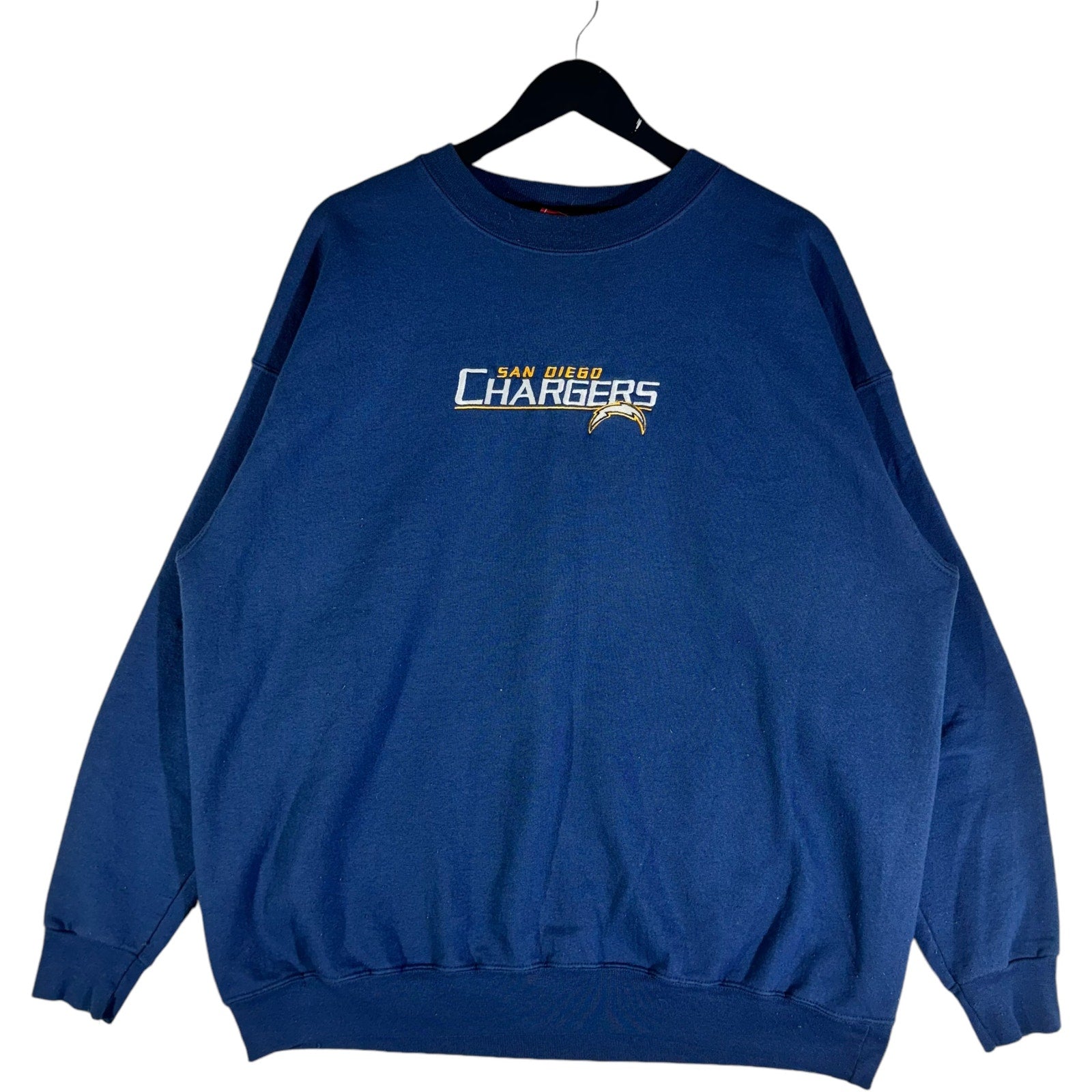 Vintage NFL San Diego Chargers Embroidered Spellout Crewneck