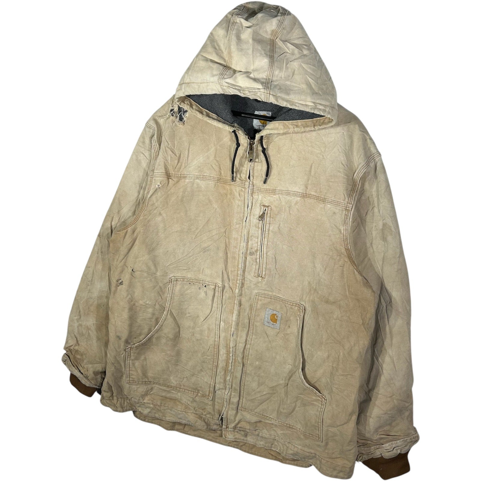 Vintage Carhartt Hooded Workwear Jacket