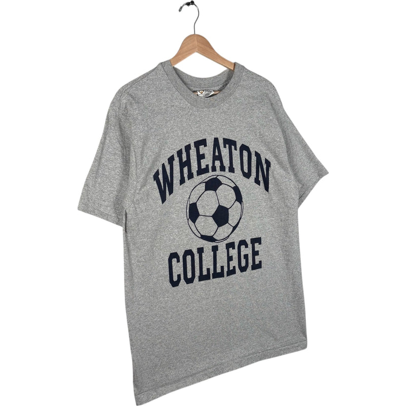 Vintage Wheaton College Soccer Ball University Tee