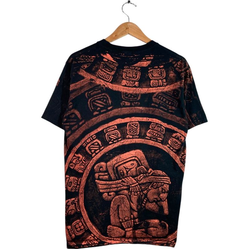 Vintage Cancun Mexico Mayan Calendar Tribal T-Shirt