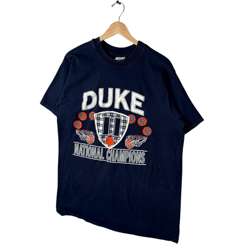 Vintage Duke University Basketball National Champions Tee 90s