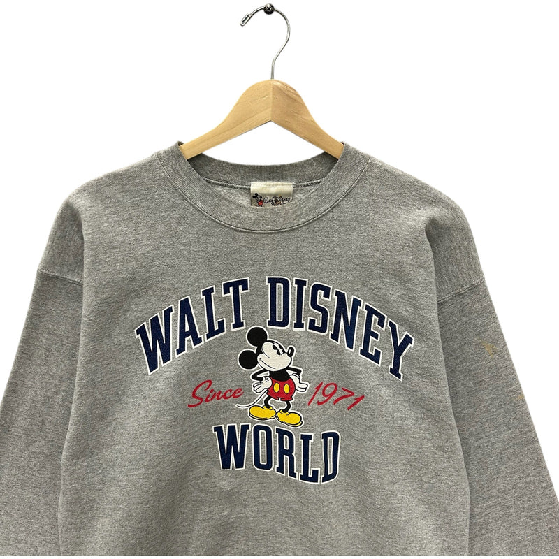 Vintage Walt Disney World Spellout Souvenir Crewneck 90s Medium