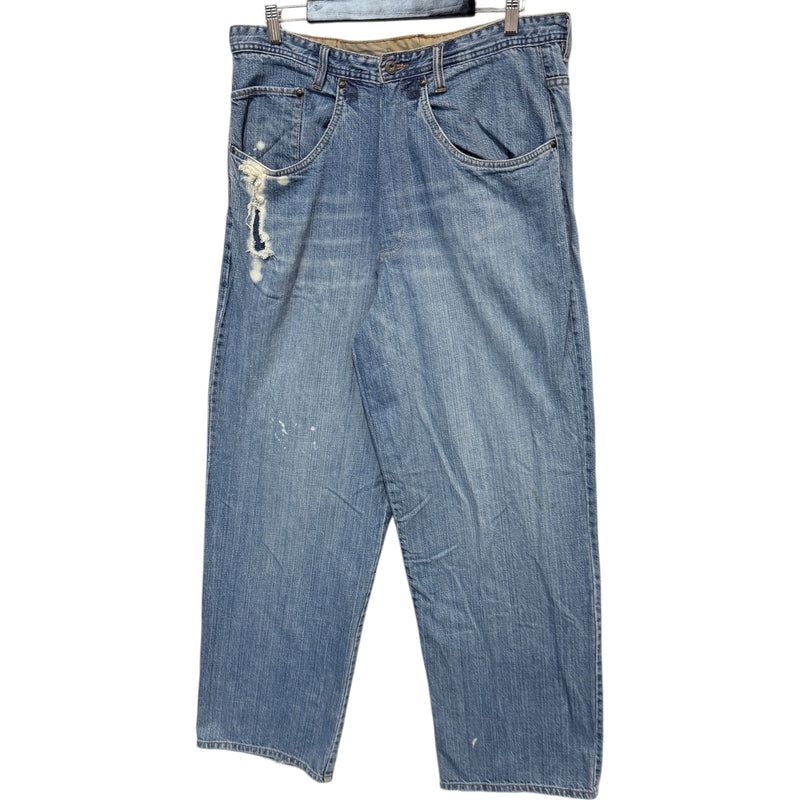Vintage Marithe Francois Girbaud Wide Leg Denim Jeans
