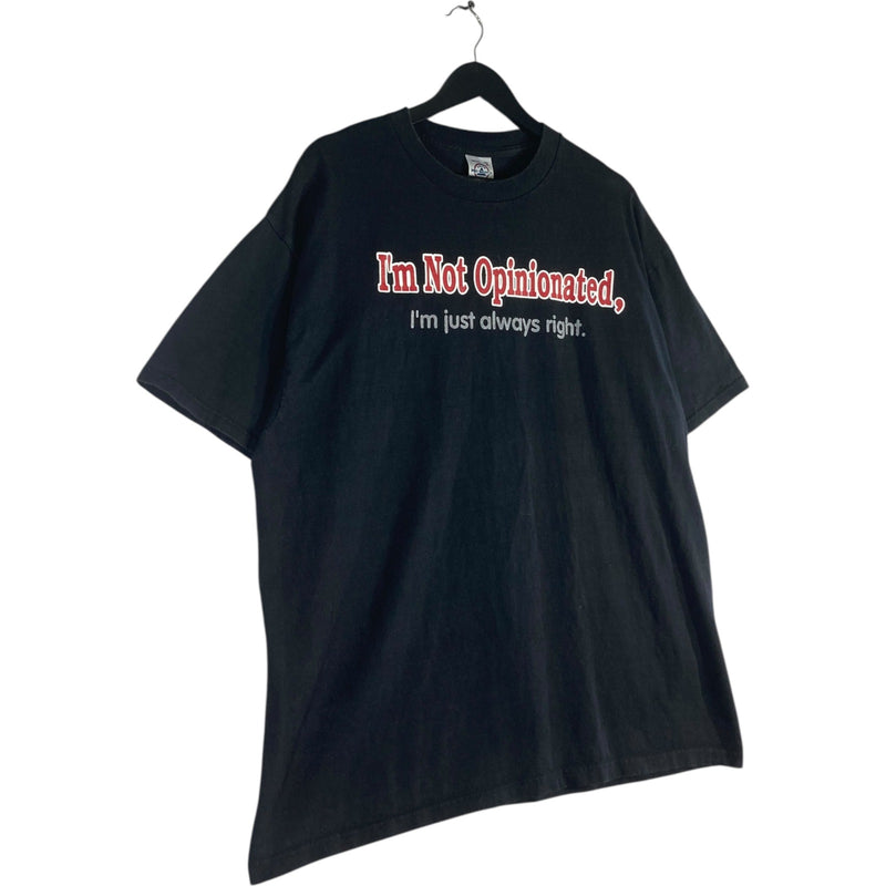 Vintage I’m Not Opinionated Graphic T-Shirt