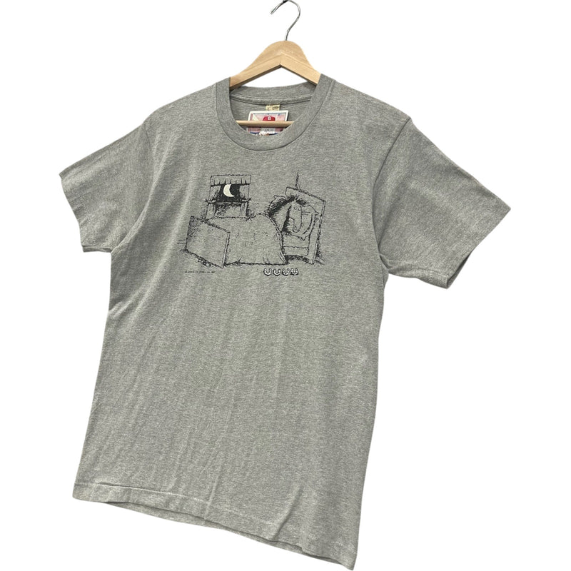 Vintage Jared D Lee Studio Sleeping Horse Cartoon Tee 80s