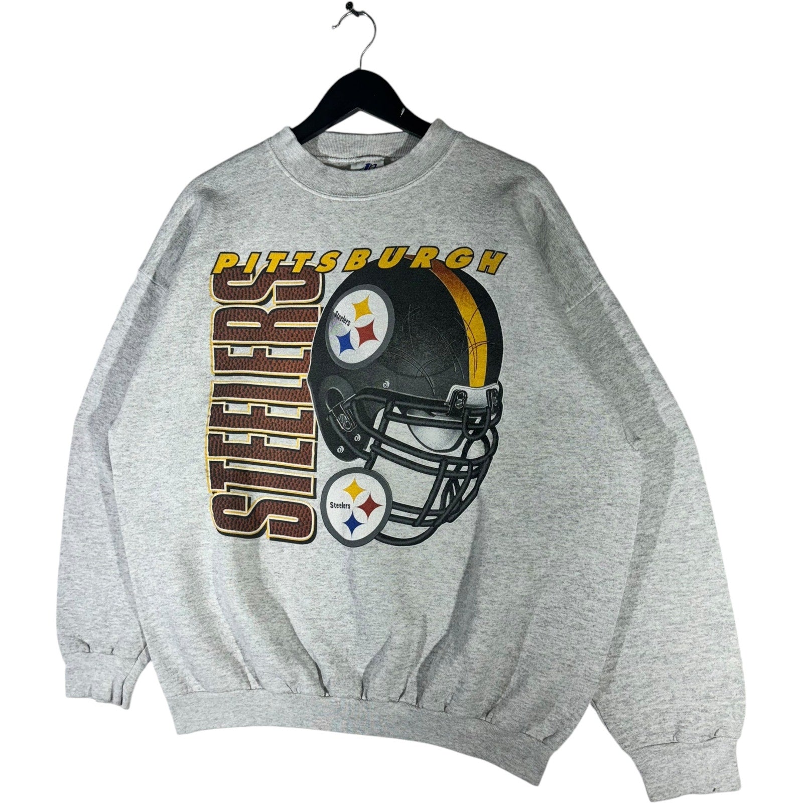 Vintage Logo Athletic Pittsburgh Steelers NFL Crewneck 90s