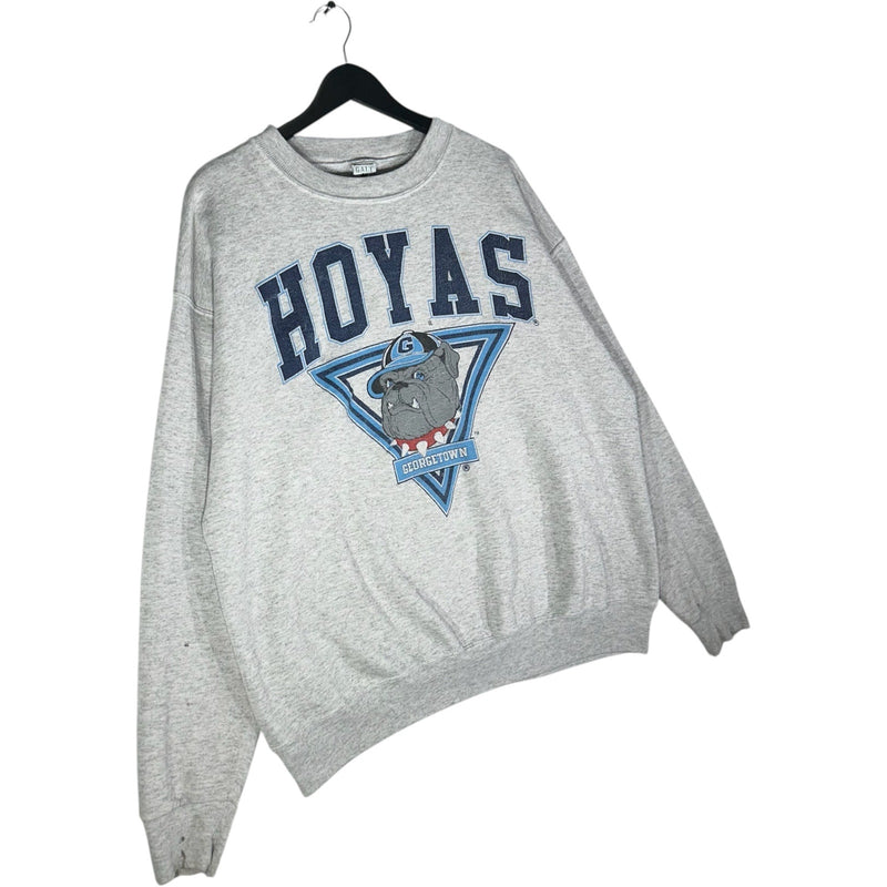 Vintage Georgetown University "Hoyas" Bulldog Crewneck