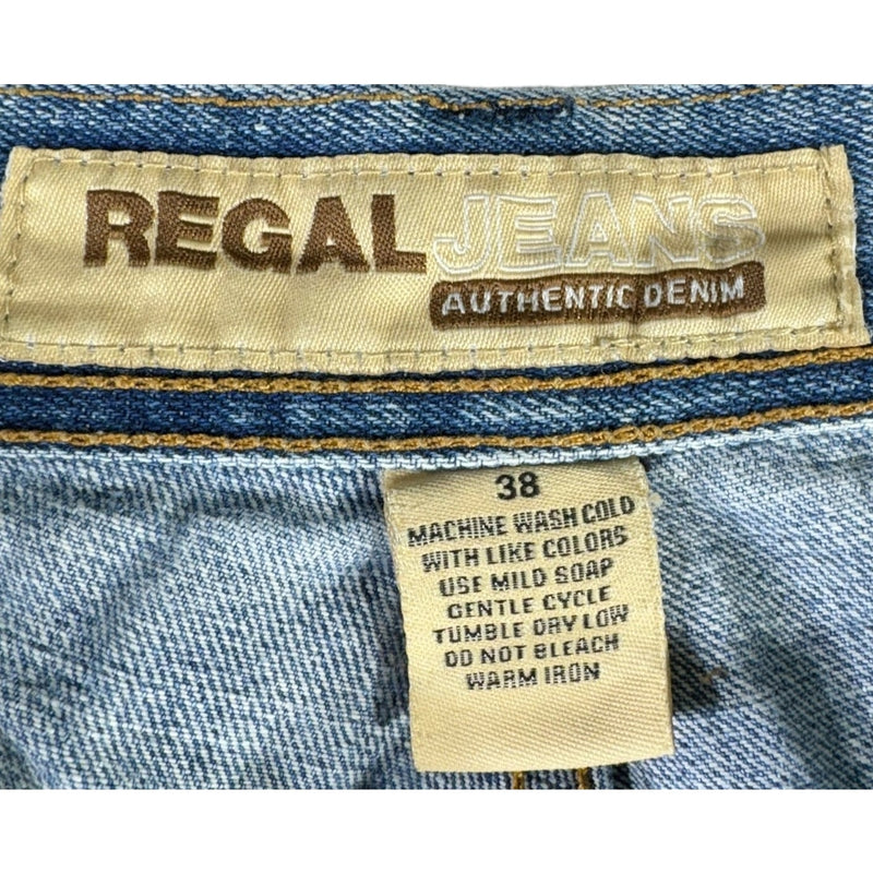 Vintage Regal Jeans Baggy Denim Shorts 38