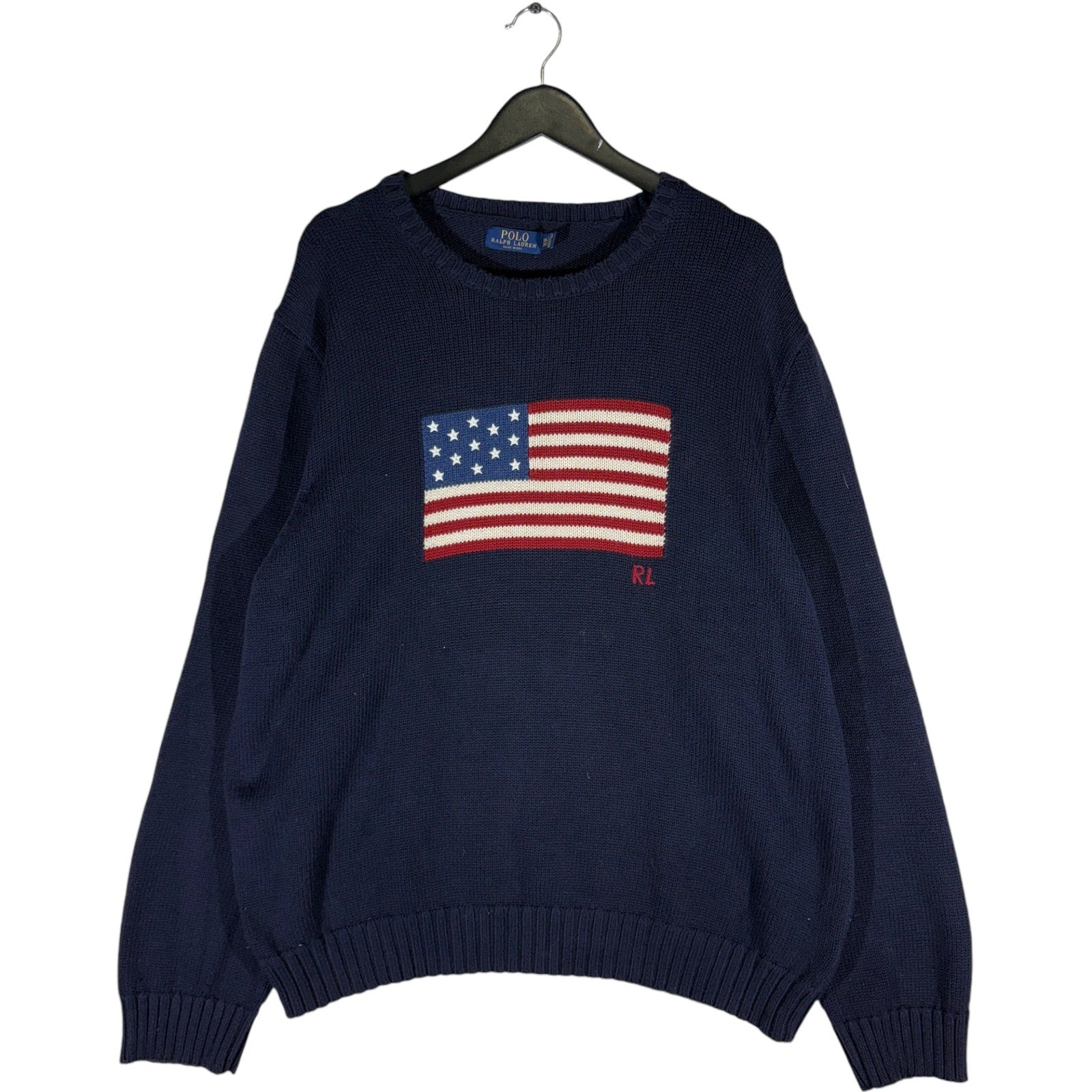 Polo Ralph Lauren American Flag Knit Sweater