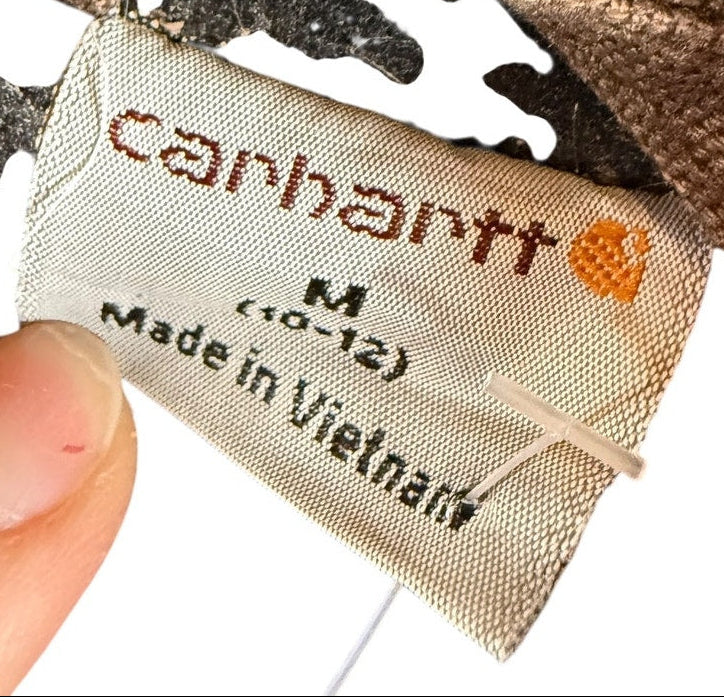Vintage Youth Carhartt Lined Full Zip Hoodie
