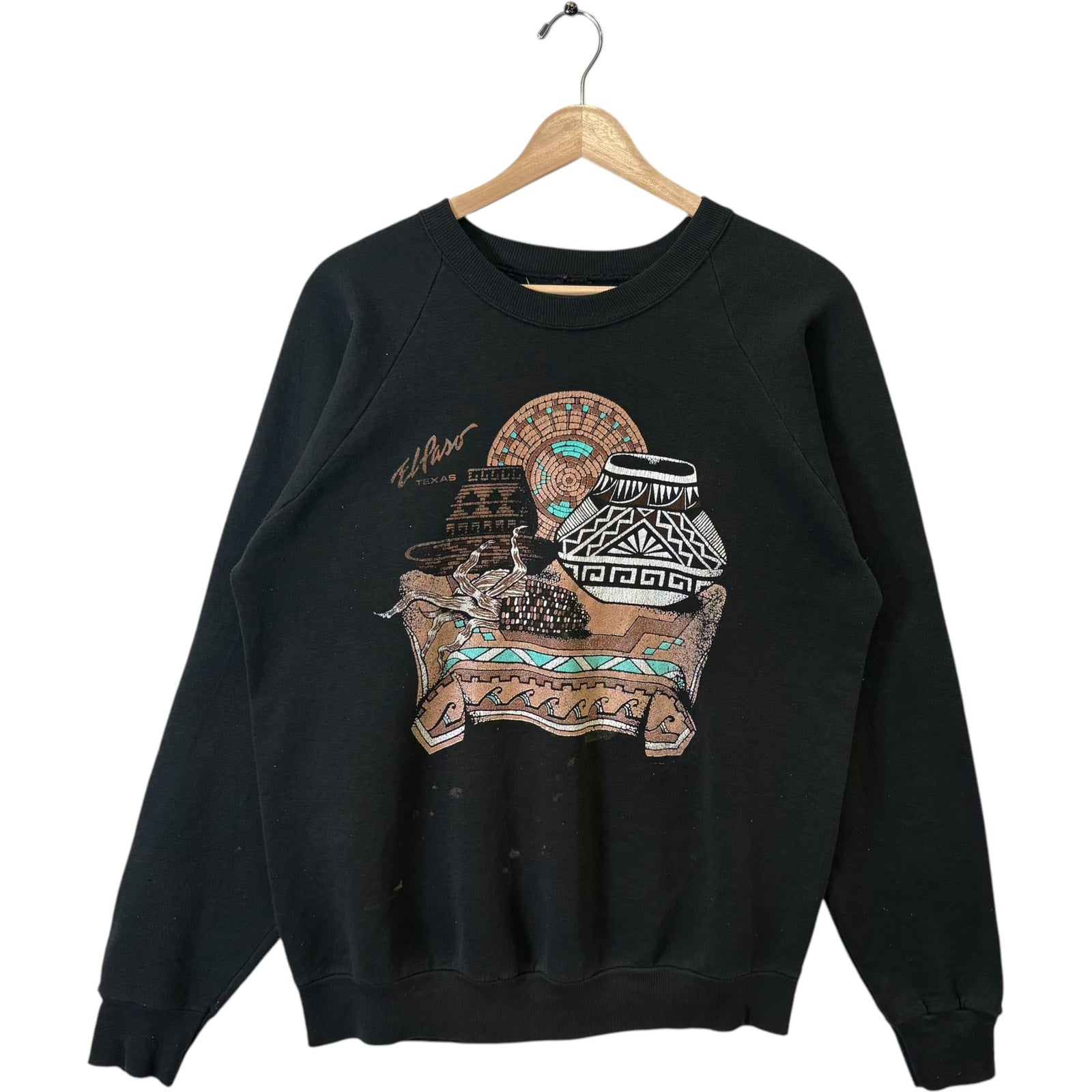 Vintage El Paso Texas Souvenir Crewneck